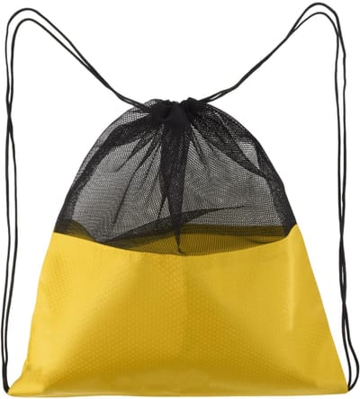 Dailygoods- Rugzak Verstelbaar Trekkoord - Nettas voor Voetbal - Duurzaam 210D Oxford - Lichtgewicht - Ruime Binnenruimte - Modieuze Sluiting - Sporttas