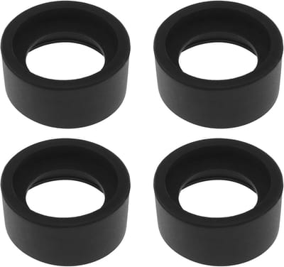 4 stuks oculair oogbekers 32-36mm - zacht rubber oogstukken voor microscoop en verrekijker