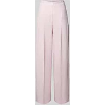 relaxed fit broek van linnenmix model 'TIANA11'