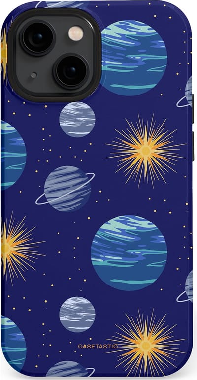 Casetastic Hoesje Geschikt voor Apple iPhone 13 Mini Magsafe - Stijlvolle Beschermende Duo-layer Case - Stralende ster