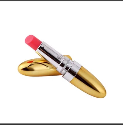 Lipstick Vibrator - Eenvoudig te Bedienen - Spatwaterdicht - Vibrator - Sex Toys voor Vrouwen - Mini Vibrator - Goud