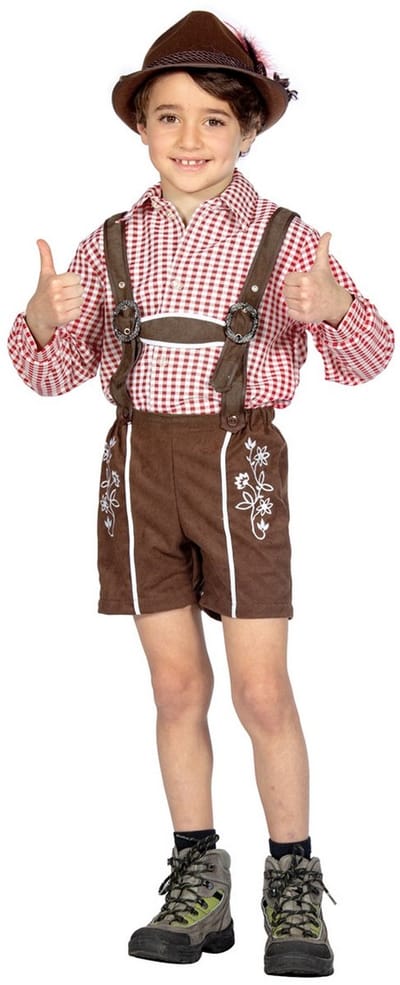 Bruine Lederhosen Guusje Kind