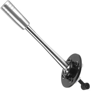 Dailygoods - Korte Aluminium Shifter met Knop voor Diverse Automodellen