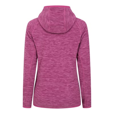 Mountain Warehouse Dames/Dames Lleyn II Melange Full Zip Hoodie (Bes)