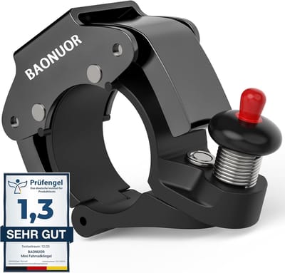 Mini-fietsbel - 100 dB luid - geschikt voor mountainbike en racefiets