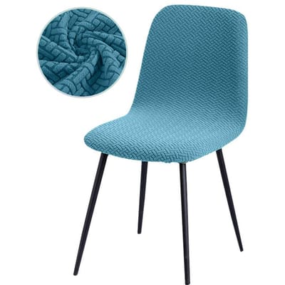 Hogere kwaliteit fluwelen stoelhoes 1/2/4/6 stuks rekbare stoelhoes voor eetkamer 2 soorten stoffen stoelhoes voor thuis 2 Pieces