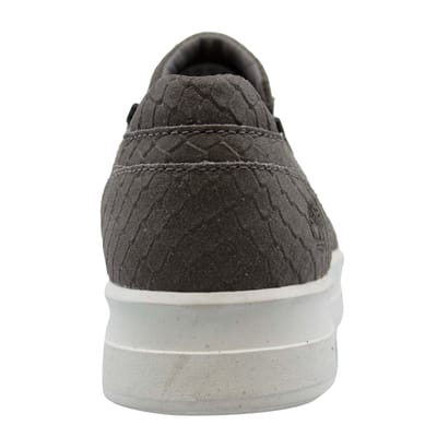 Timberland Mayliss Grijs Leer Slip Op Zijritsen Damestrainers A1FI7