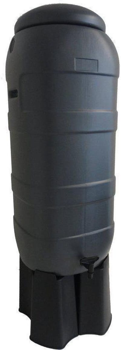 Regentonset Harcostar Rainsaver 100L grijs incl. voet   Ensemble de pluie Harcostar Rainsaver 100L gris avec base