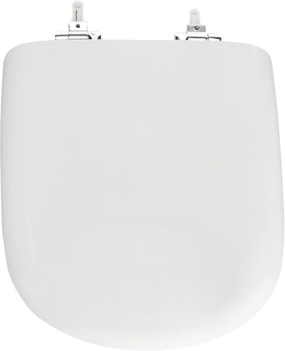 Vervangende WC-bril - Toiletzitting Deksel - Badkamer Vernieuwen - Softclose Scharnieren - 51.5 x 39 cm - Wit