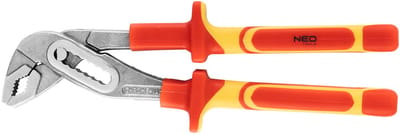 NEO - 1000 V Pijptang - 250 mm - Ergonomisch Handvat - CrV Staal