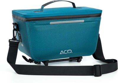 ACID Fietstas PRO RILink - Waterafstotend - Schouderriem - PVC-vrij - TPU - Inh. 10L - Blauw/Zwart