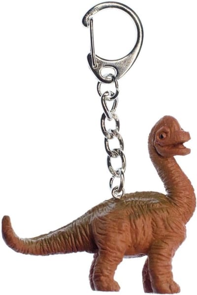 Brachiosaurus Baby Dino sleutelhanger dinosaurus oertijd hanger - handgemaakt modesieraad I hanger sleutelring sleutelring sleutelhanger