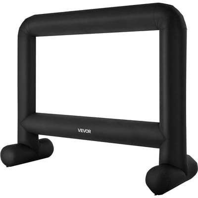 Écran de cinéma gonflable 15 pieds 16:Projecteur de film 9 600D avec sac portable