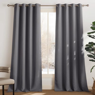 Unyqoos ® Gezellige en Stijlvolle Verduisteringsgordijnen voor Woon- en Slaapkamer, Set van 2 Stuks