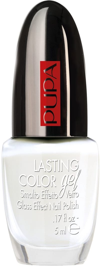 Pupa Lasting Color Gel Nagellak - Chalky White 114 - Wit