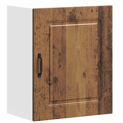 vidaXL - Keukenwandkast - Kalmar - oud - houtkleurig - bewerkt - hout