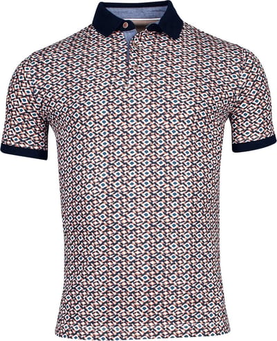 Baileys poloshirt korte mouw rood