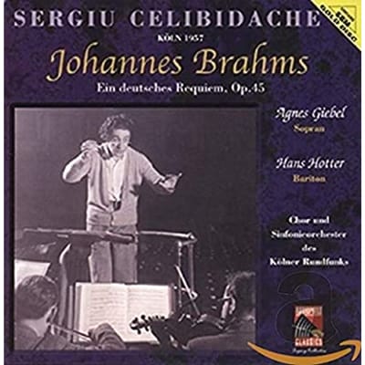 CD JOHANNES BRAHMS - Ein Deutsches Requiem, Op 45 APL101521 AUDIOPHILE CLAS US Klassiek Gebruikt