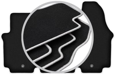 CARLUX-SILVER automatten voor: Nissan Primastar bestelwagen (2001-2014)