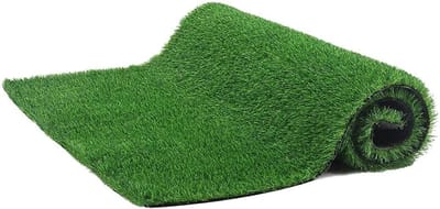 1m x 2m Rol 15mm Kunstgras Tapijt Tuin Gazon Hoge Dichtheid, Kunstgras Mat Trainingstapijt Synthetisch Gras Tapijt Decoratie voor Binnen Buiten Tuin Terras Gazon