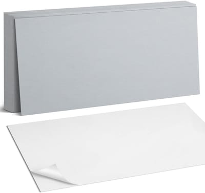 Coloray Plaktegels - Grijs Zelfklevende Wandtegels - 40 cm x 20 cm - Grijs Plaktegels - 10 stuks - Rechthoek PVC Tegels - Plaktegels Badkamer - Vloertegels Zelfklevend - Vinyltegels Vloer Zelfklevend - Portugese Tegels