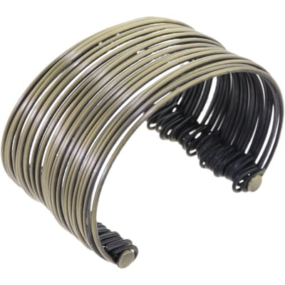 Behave - Armband - Antiek Goud Groen koperkleur - Nikkelvrij - Elegante uitstraling