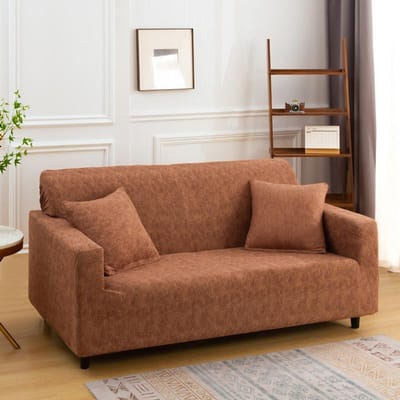 Elastische Bankhoes voor Woonkamer Antislip Stretch Bankhoes Bankhoes Bankhoes Bloemen Universele Spandex Hoes XL (235-300cm)