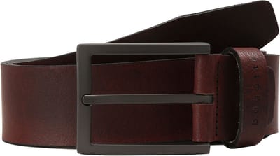 bugatti Leren Riem Men´s Leather Belt 3.5 W80 Brown Bruine