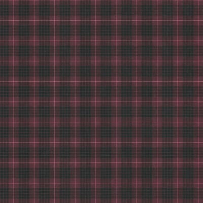 Grafisch behang Profhome 390641-GU vliesbehang glad met ruitpatroon mat rood bordeauxpaars zwart roze 5,33 m2