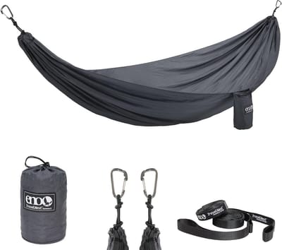 TravelNest Hangmat - Houtskool