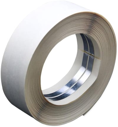SnelShoppen - Drywall Tape 30m x 5cm - Aluminium Kraftpapier - Versterking voor Gipsplaten Joints en Hoeken - Hoge Kwaliteit, Flexibel en Sterk