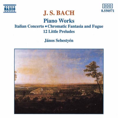 Janos Sebestyen - J.S. Bach: Piano Works (CD)