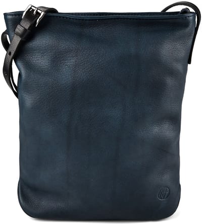 Harold's Chaza Mini tas Schoudertas Leer 15 cm - Dames - dunkelblau