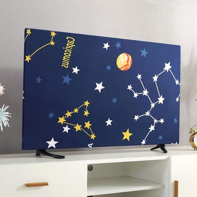 Beschermhoes voor Buiten TV, Universele Bescherming voor Binnen en Buiten, Elastische TV Hoes voor Slimme Televisies tot 32 inch