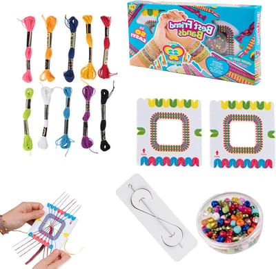 Vriendschapsarmbanden knutselset voor kinderen, DIY armbanden maken, creatief speelgoed, geschenken voor verjaardagen van 6 tot 12 jaar