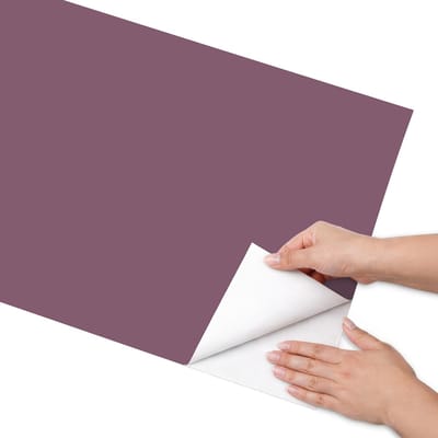 Coloray Meubel Wrap Folie - Bordeaux Meubelfolie - 50x100 cm - Wrapfolie Keuken Paarse kleur - Decoratiefolie - Minimalist Meubelfolie - Meubel Wrap Folie - Woonkamer decoratie - Achtergronden en patronen