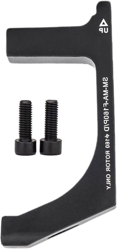 Fiets Schijfrem Adapter - Remklauw Adapter - Fietsen Monteren - Aluminiumlegering - 140/160mm - Zwart