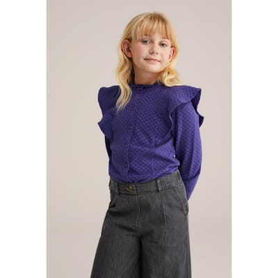 We Fashion Blouse Purple Size: 158/164 | Shirts Outlet | Unisex | Paars