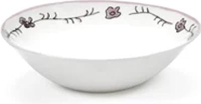 Serax Marni Midnight Flowers Dark Viola bowl D18cm H5.5cm roze