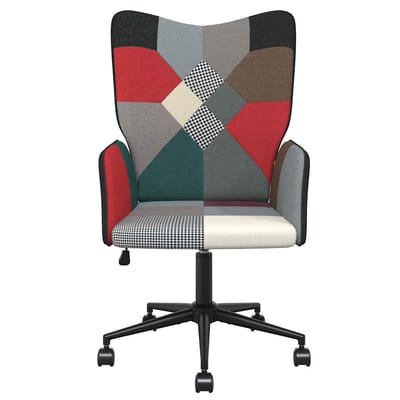 vidaXL - Relaxstoel - patchwork - stof