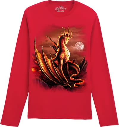 Draak Alessa Dragon The Coloured House Longsleeve T-shirt XXL