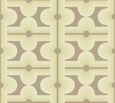RETRO BEHANG | Grafisch - bruin geel oranje - A.S. Création Retro Chic