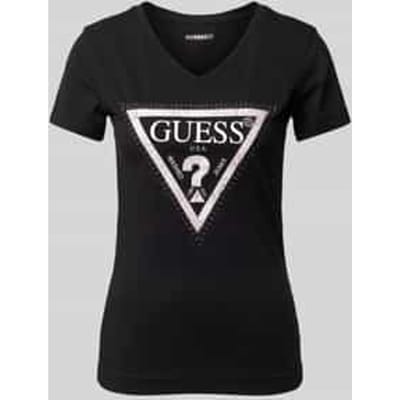 T-shirt met labelprint, model 'PYTHON'