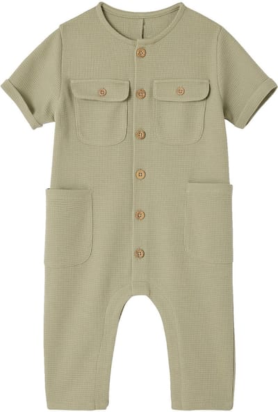 Vertbaudet Jumpsuit met honingraatmotief baby