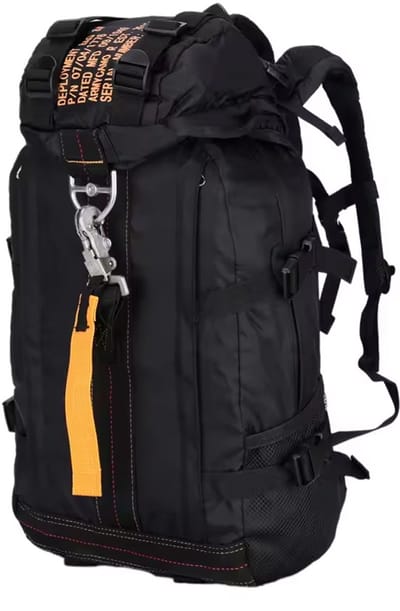 Stevige Reisrugzak - 40 Liter inhoud - Verstelbaar - Ademend - Outdoor - Zwart