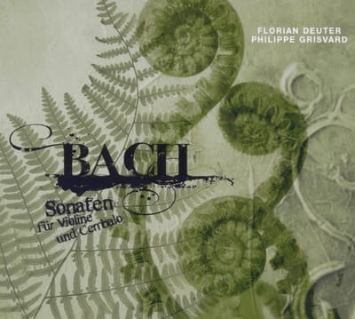 Florian Deuter, Philippe Grisvard - J.S. Bach: Sonatas For Violin & Harpsichord (CD)