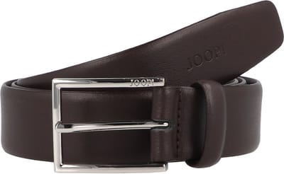 JOOP! Leren Riem Standard Coll. Belt 3,5 CM W100 D`Brown Donkerbruin