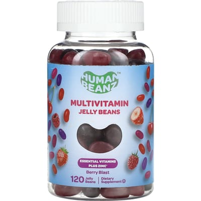 Human Beanz, Multivitamine Jelly Bean, Berry Blast, 120 Jelly Beans