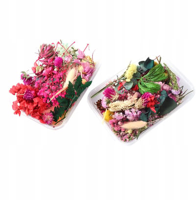 Gedroogde Trouwboeket - Mix van Natuurlijke Bloemen - Duurzame Bruidsboeket - Kant-en-klaar Bruidsaccessoire