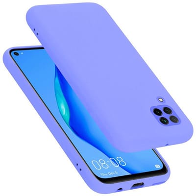 Cadorabo Hoesje geschikt voor Huawei NOVA 6 SE / P40 LITE / NOVA 7i in LIQUID LICHT PAARS - Beschermhoes gemaakt van flexibel TPU silicone Case Cover